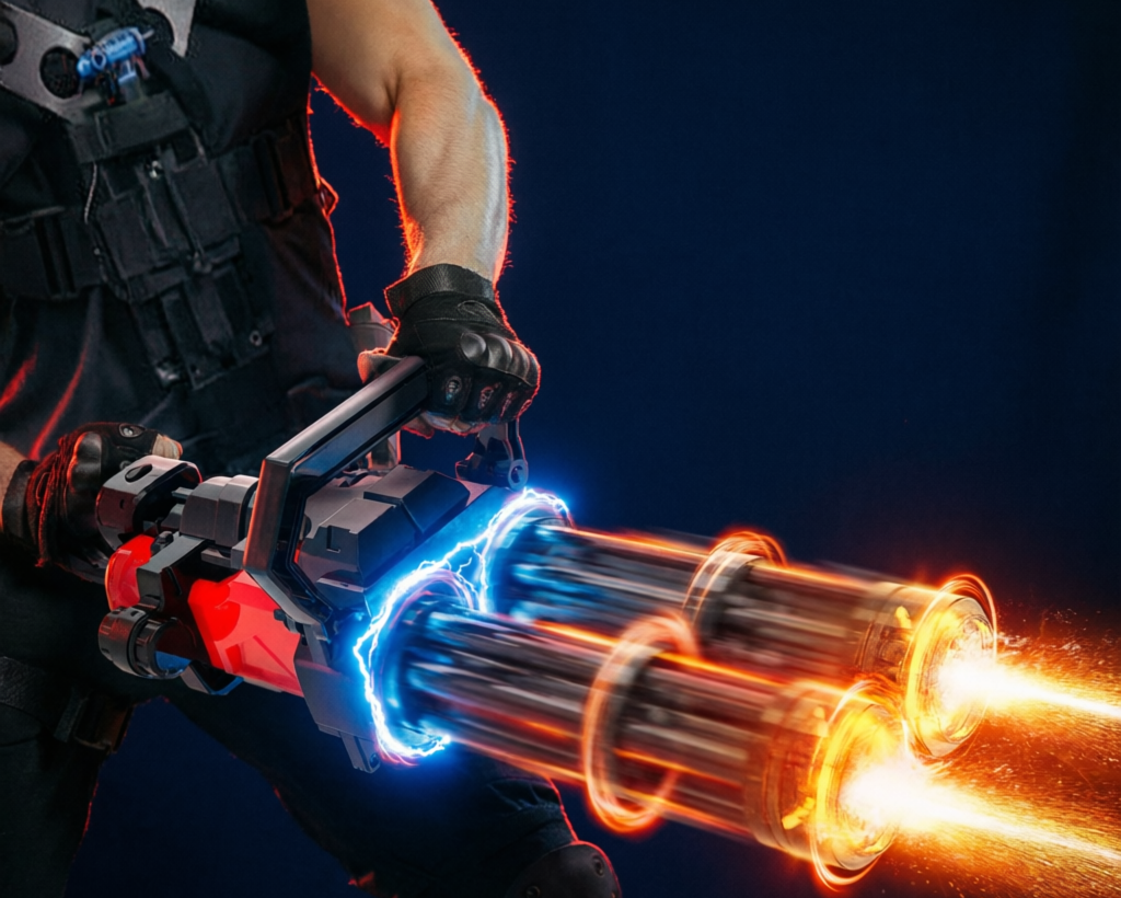 Pull the trigger. Feel the power.