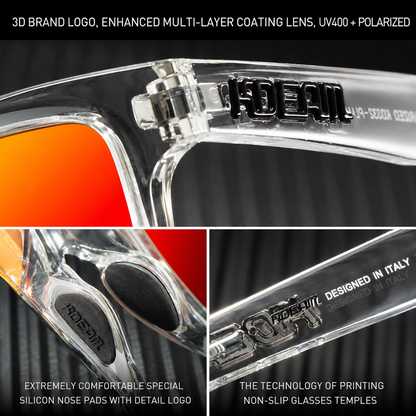 Polarized Sunglasses - UV400 TAC Lens Sport & Outdoor Eyewear